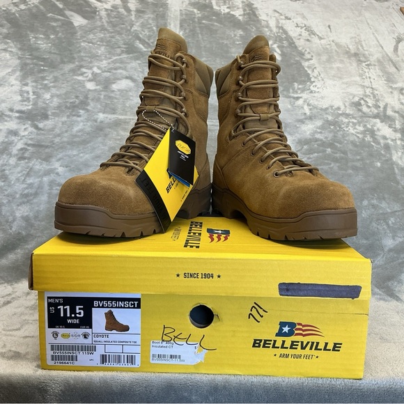 Belleville Other - belleville boots Coyote Mens 11.5 Wide squall insulated composite toe BV555INSCT